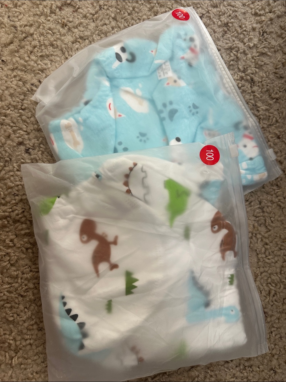 NEW Kids Dogs and Dinos Print Diaper Covers or Training Pants Underwear -2